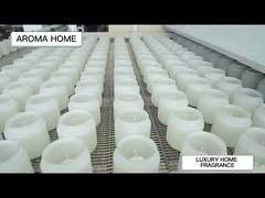 Aroma Home'dan Kokulu Cam Mum Üretim Hattı
