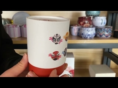 odm Aroma Home 4 Oz Kavanoz Mum Kokulu Düz Cam Mumlar