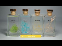 Sahte Çiçek Dekorasyonlu Özel Doğal Kamış Difüzör Oda Parfümü 200ml