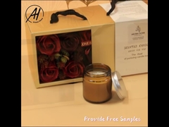 Okaliptüs Doğal Balmumu Kahverengi Şişe Mum Mantar Kapaklı Set