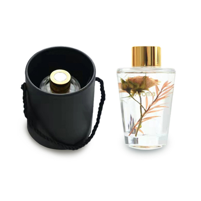 Banyo için Amber Paçuli Cam Kamış Difüzör Mini Kamış Difüzör