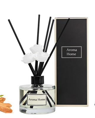 Ekstra Büyük Organik Çiçek Aroması Kamış Difüzör Narenciye Verbena Difüzör 200ml