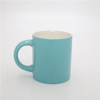 Aroma Home Parlak Mavi Yuvarlak Çay Bardağı Kokulu Seramik Soya Mum 5.5oz