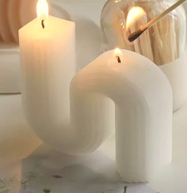 Aroma Home 4 Oz Seramik Soya Kokulu Kapaklı Mum Kavanoz
