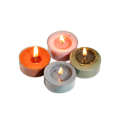 AROMA EV 4 adet Paketi Aromaterapi DIY Yüksek Kaliteli Zencefil portakal Gül Kokusu Soya Balmumu Kokulu Dekoratif Mumlar