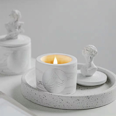 AROMA Özel Dekoratif Mumlar Koku Yunan Heykel David Heykeli Gemiler Mumlar L Ile Kokulu Seramik Mum Kavanoz
