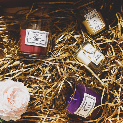 AROMA EV Lüks Özel Etiket Özel Aromaterapi Nordic Ins Koku Kokulu Soya Balmumu Şeffaf Kavanoz Hediye Kutusu Ile Mumlar
