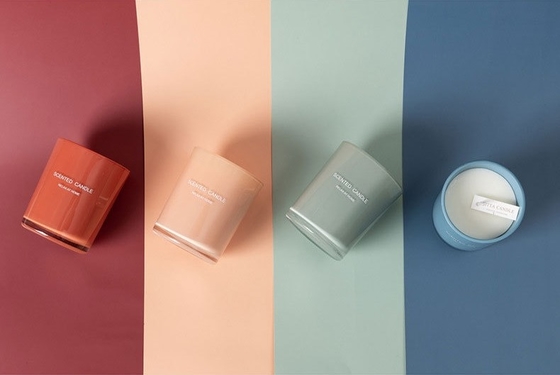 AROMA HOME En Çok Satan Aromatik Hediye Kutusu Seti Özelleştirilmiş Cam Kavanoz 100% Doğal Kokulu Mum Seti
