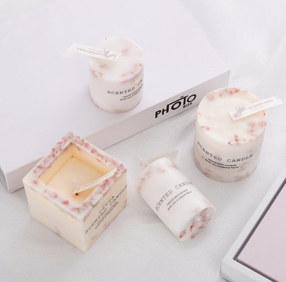 AROMA EV Lüks Düğün Hediyesi Seyahat Kokulu Sütun Mumu Özel Logo