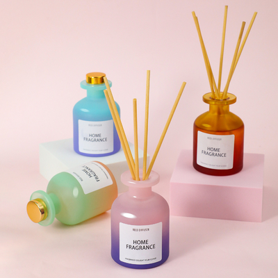 Sağlıklı Kapalı Rattan Uçucu Aromaterapi Reed Difüzör Ateşsiz