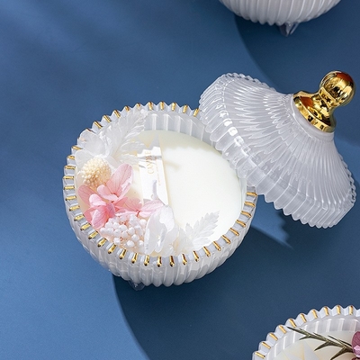 Sevgililer Günü Romantik Kokulu Soya Mumları Private Label Özelleştirilmiş