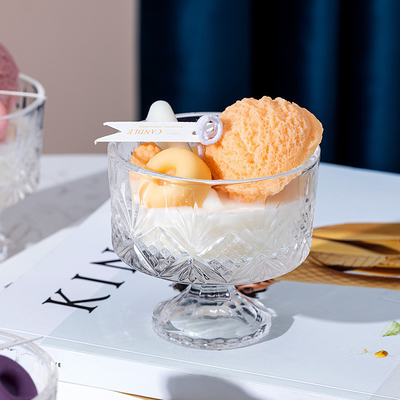 Soya Balmumu Mum Kokulu Küçük Private Label 140g Dondurma Kokulu Mumlar Kutuda