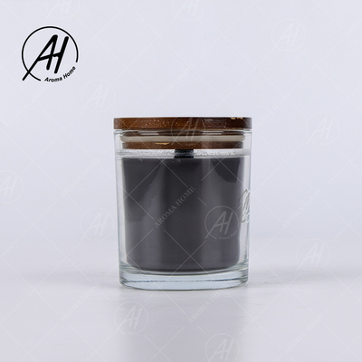 Özel Lüks Çikolata Kokulu Cam Kavanoz Aroma Kokulu Mum 8 OZ