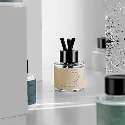 Silikon Kaymaz Mat ile 50ml Aromaterapi Cam Şişe Hava Spreyi Araba Difüzör