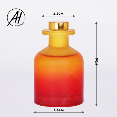 Ev Dekorasyonu Parfüm Degrade Esans Yağı Kutulu Aroma Reed Difüzör