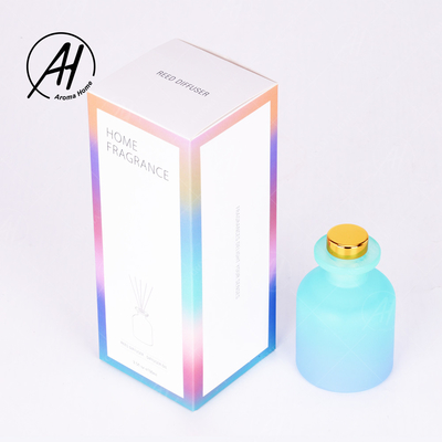 Ev Dekorasyonu Parfüm Degrade Esans Yağı Kutulu Aroma Reed Difüzör
