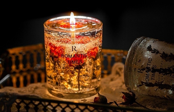 Özel Şeffaf Açık Jelly Balmumu Toplu Candle Yapımı için Jelly Gel Balmumu