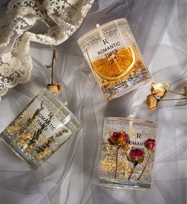 Özel Şeffaf Açık Jelly Balmumu Toplu Candle Yapımı için Jelly Gel Balmumu