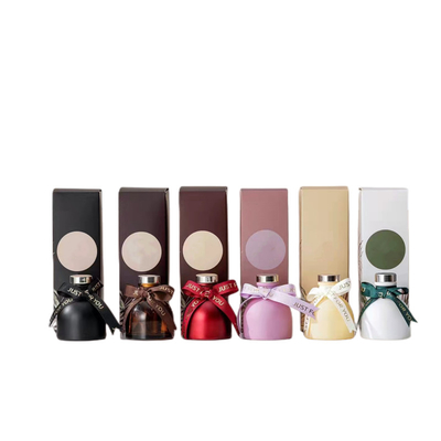 50ml Cam Şişe Parfüm Sapı Aroması Lüks Ev Kokusu Kamış Difüzyonu