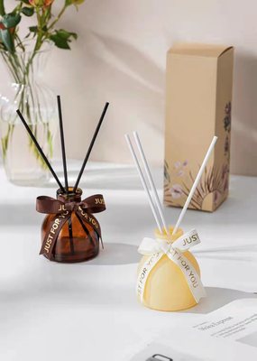 50ml Cam Şişe Parfüm Sapı Aroması Lüks Ev Kokusu Kamış Difüzyonu