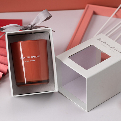 Aroma Home OEM Soya Balmumu Özel Cam Baskı Kokulu Mum