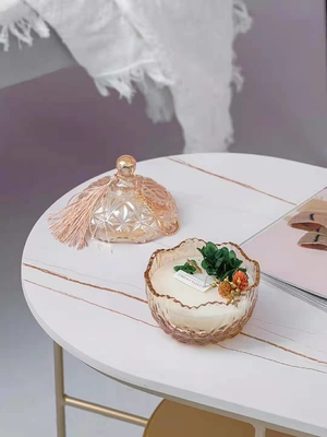 Aroma Home Lüks Soya Balmumu Cam Kapaklı Özel Kokulu Mum