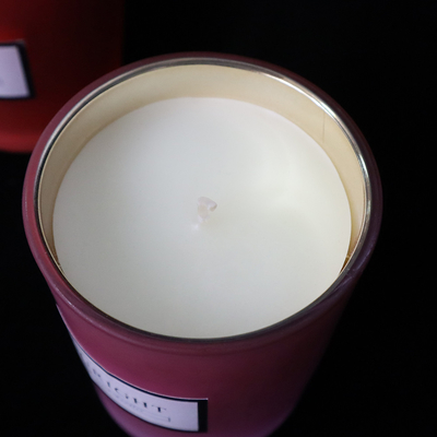 Spa Aromaterapi için Yüzde 100 Soya Hasat Aroması Ev Mum 10 Oz
