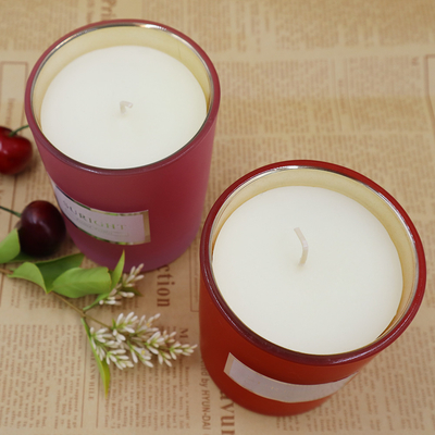 Spa Aromaterapi için Yüzde 100 Soya Hasat Aroması Ev Mum 10 Oz