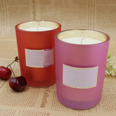 Spa Aromaterapi için Yüzde 100 Soya Hasat Aroması Ev Mum 10 Oz