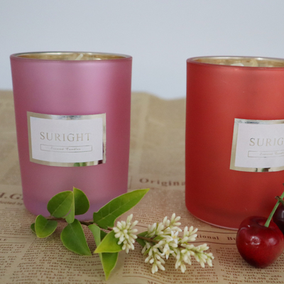 Spa Aromaterapi için Yüzde 100 Soya Hasat Aroması Ev Mum 10 Oz