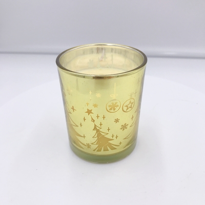 Aromaterapi için Ev Yapımı Sarı Galvanik Aroma Ev Mum