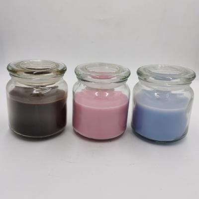 Renkli Şeker Aromalı Kokulu Mumlar Soya Bazlı Mumlar 12oz