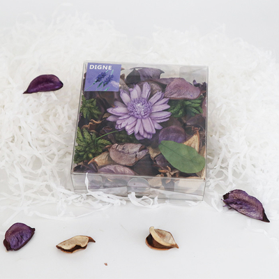 El yapımı kurutulmuş yaprakları Kokulu Aroma Potpuri Poşet Poşet 90g