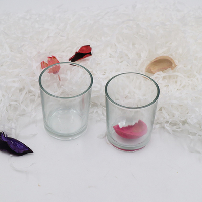 Şeffaf Cam Boş Tealight Mumluk Bardak Kavanoz 5.5x6.8