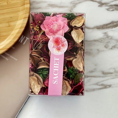 Yatak Odası İçin Özelleştirilmiş Gül Aromatique Aroma Potpuri İlkbahar Kış 100g