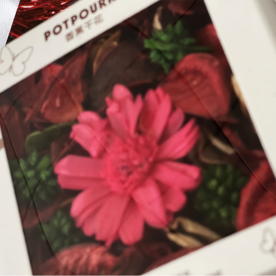 Bahar için OEM Kokulu Gül Petal Potpuri Kuru Çiçek 110g