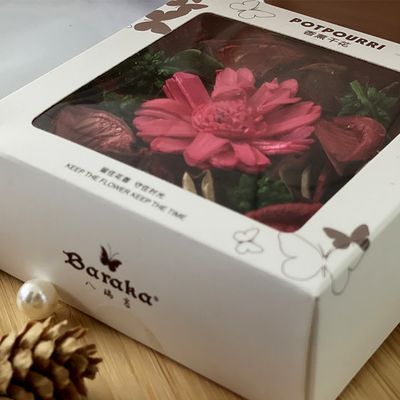 Bahar için OEM Kokulu Gül Petal Potpuri Kuru Çiçek 110g