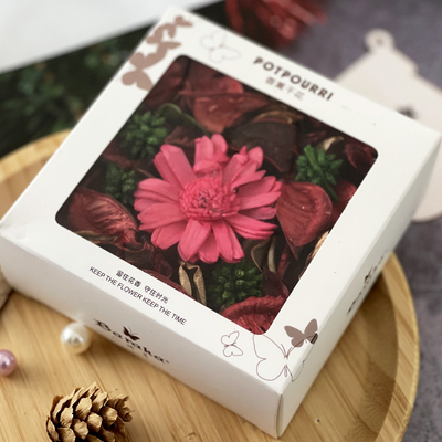 Bahar için OEM Kokulu Gül Petal Potpuri Kuru Çiçek 110g