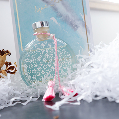 Aroma Reed Difüzör 130ml Pembe Düğümlü ve Sert Kutulu Lüks Hediye Seti