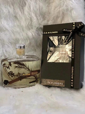 Aroma Reed Difüzör 350ml Büyük Parfüm Kara Kutulu Lüks Hediyelik Set