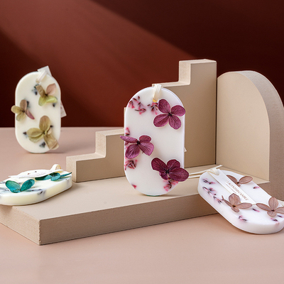Aroma Home Oval Kokulu Balmumu Eritiyor Mum Yapımı İçin Hediye Seti