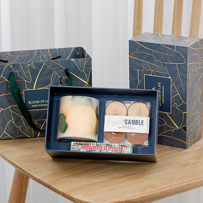 4pk Dekoratif Banyo Tealight Difüzör Mum Seti Ev Kokusu Hediye Seti