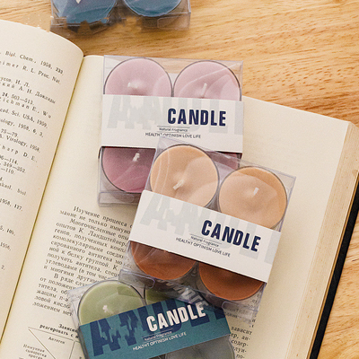 Ev Dekorasyonu İçin Renkli Kokulu Adak Tealight Mumluk