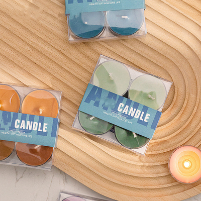 Ev Dekorasyonu İçin Renkli Kokulu Adak Tealight Mumluk