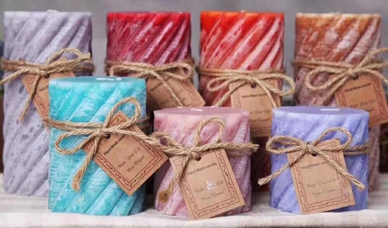 3oz 6oz Ev Kokusu İçin Doğal Toksik Olmayan Aromalı Ev Mum