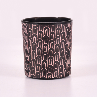 Aroma Home Vanilya Fasulyesi Soya Balmumu Cam Kavanoz Kokulu Mum Siyah 8oz
