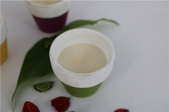 Aroma Home Odm Kokulu Soya Balmumu Seramik Mum Kavanozları 2 Oz