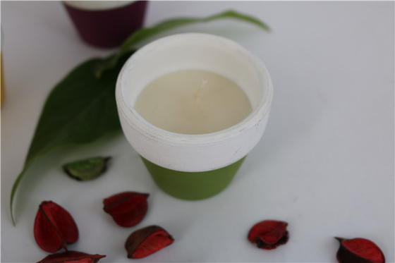 Aroma Home Odm Kokulu Soya Balmumu Seramik Mum Kavanozları 2 Oz